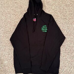 Anti Social Social Club Red Eye Hoodie Size XL New with NFC Tag